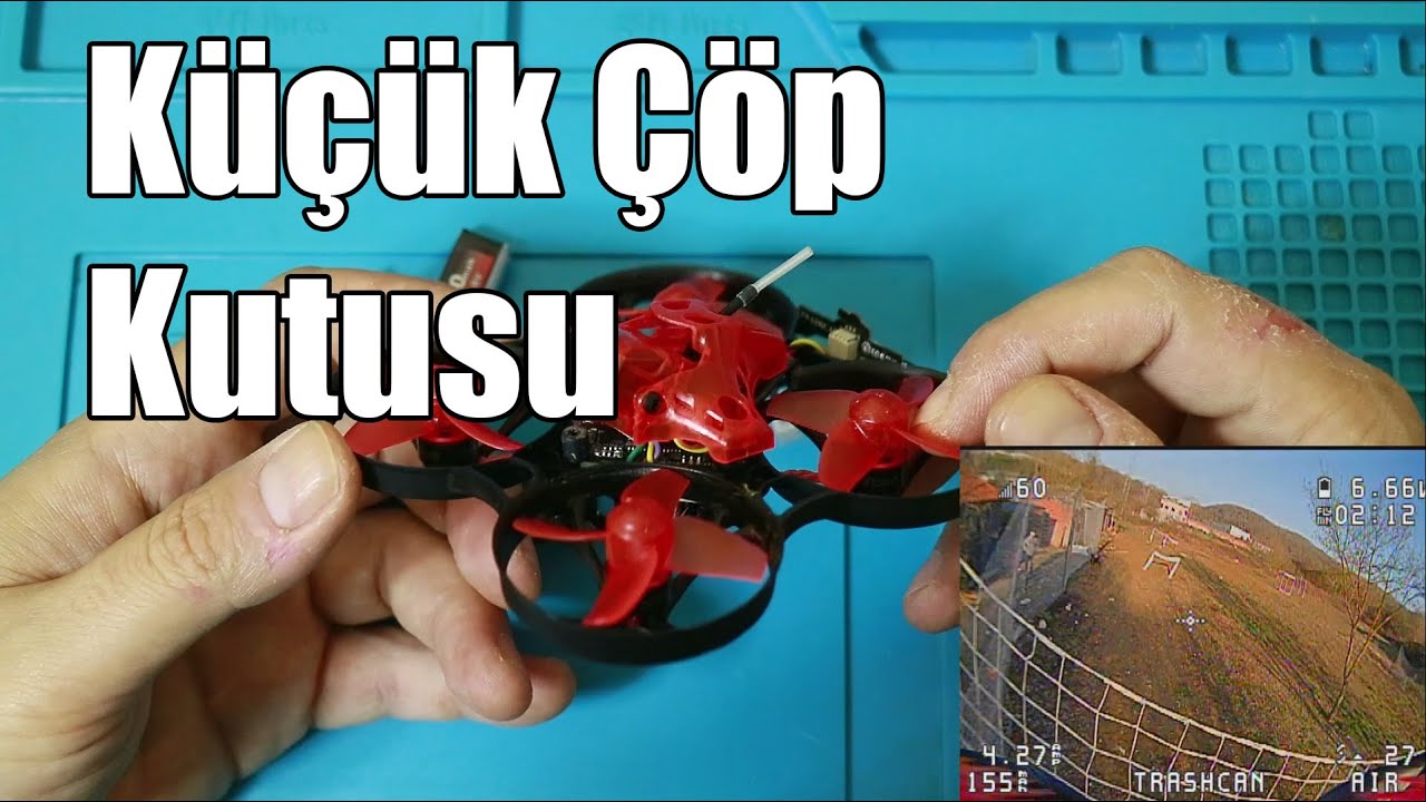 Eachine Trashcan Micro FPV Drone İncelemesi