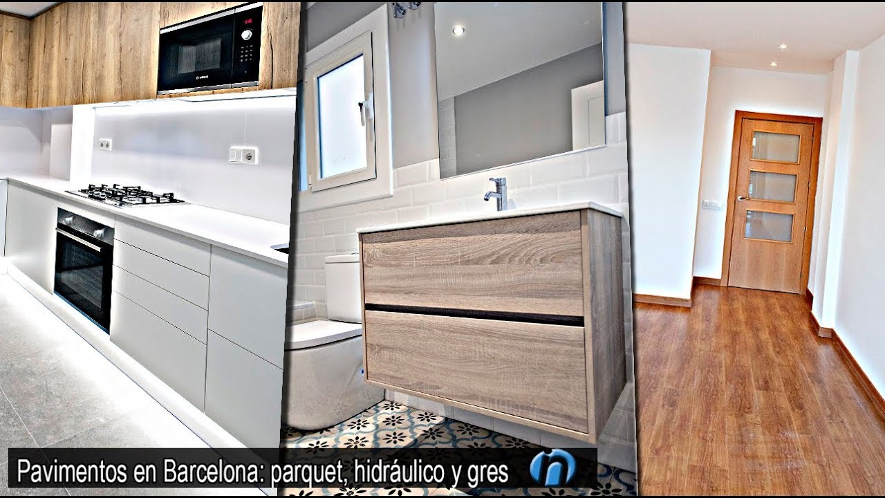 Pavimentos de parquet, hidr&aacute;ulico y gres en Barcelona - Grupo Inventia