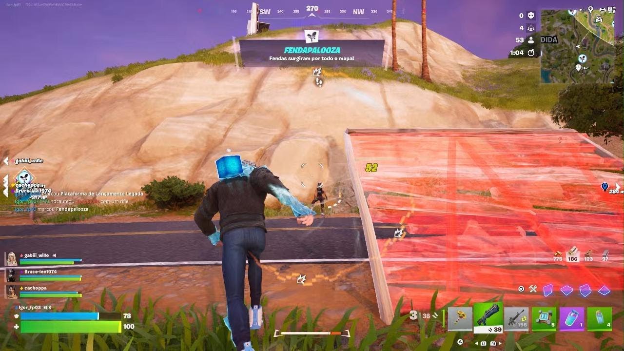 Fortnite Gameplay Com o Vedaval