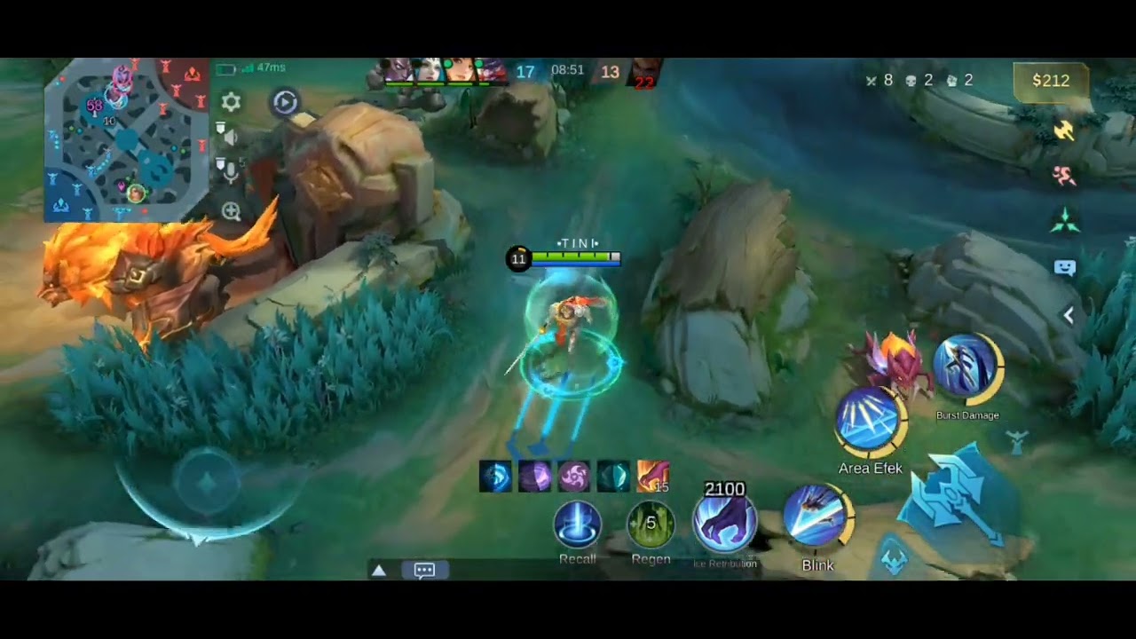 LANCETOT DI LEPAS MUNGKIN MUSUH SUDAH BOSEN MENANG #mlbb#mobilelegends #globallancelot #games 