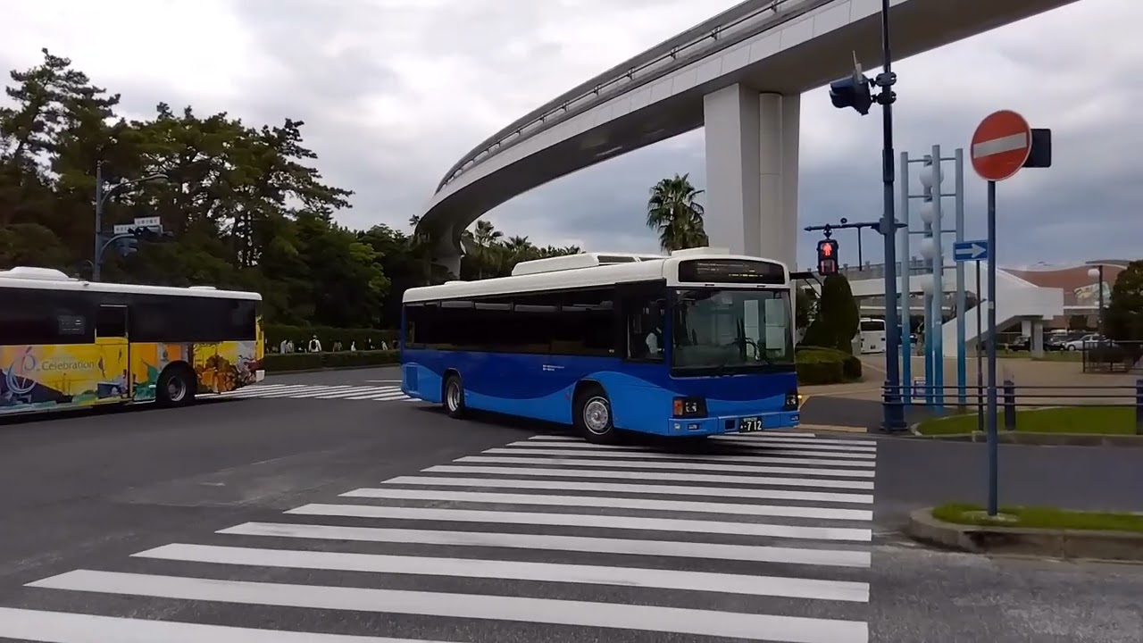 舞浜駅周辺の色々なバス🚌