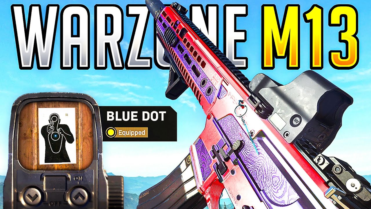 My BEST M13 Class Setup in Warzone.. It's AMAZING!