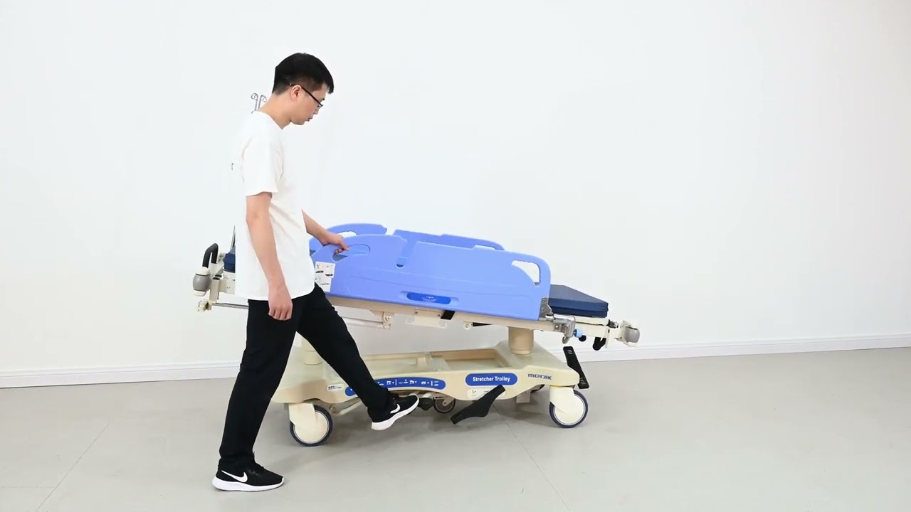 YA-PS03 Hospital Medical Hydraulic Patient Transport Stretcher For Emergency Room (2023)