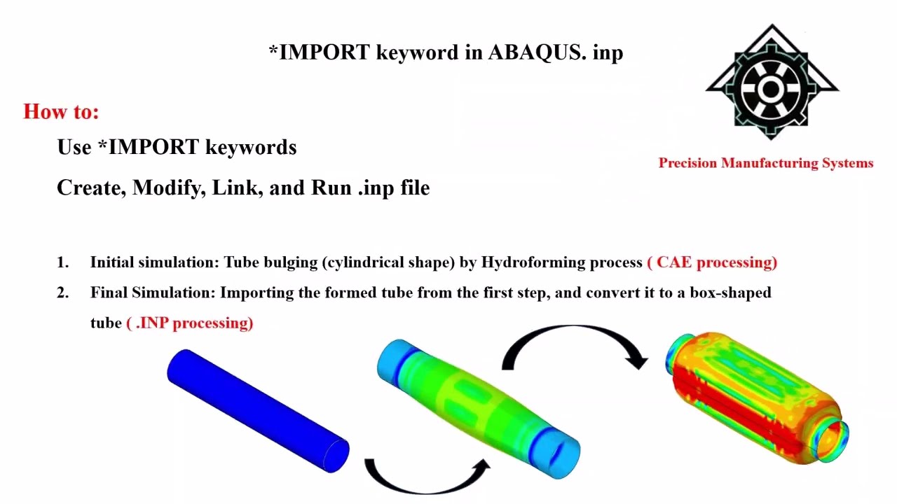 IMPORT Keywords: Transferring the results between two simulations (Multi-stage simulation)