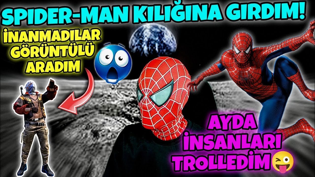 SPIDER-MAN TROLL😱 - AYDAYIM DEDİM - ALAY ETTİLER GÖRÜNTÜLÜ ARADIM - ŞOKE OLDULAR