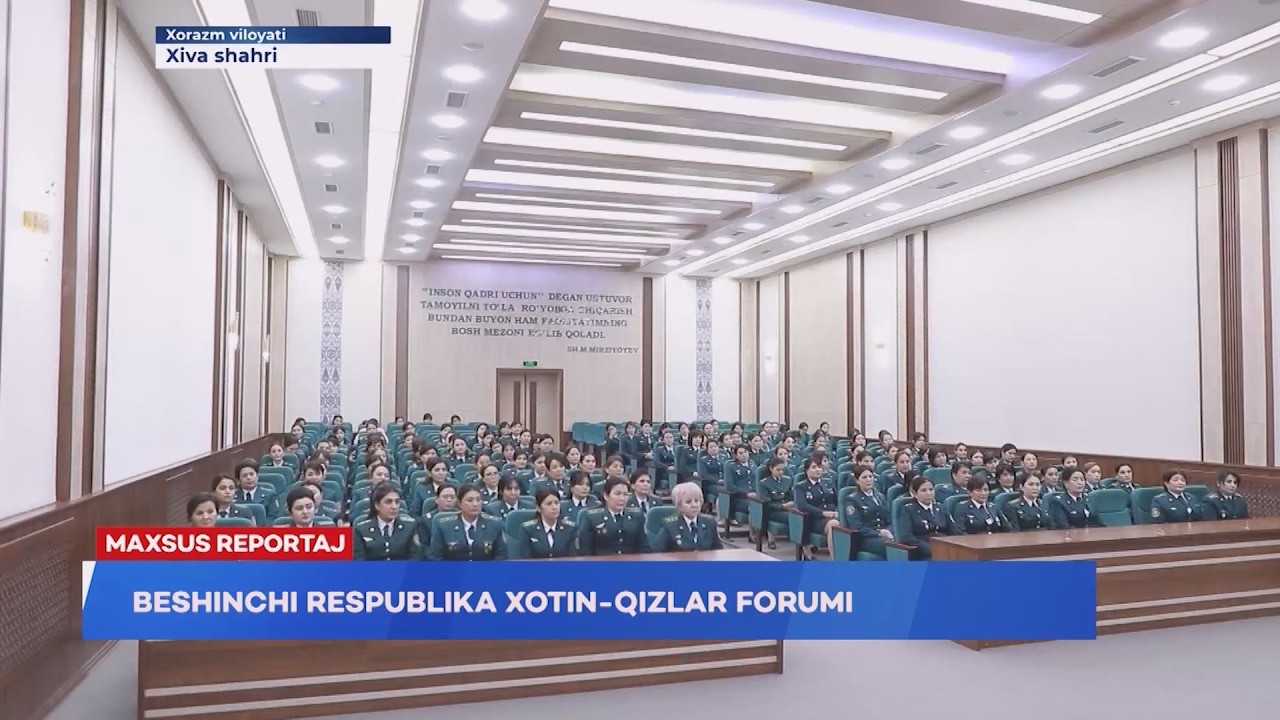Ichki ishlar vazirligining Beshinchi respublika xotin-qizlar forumi