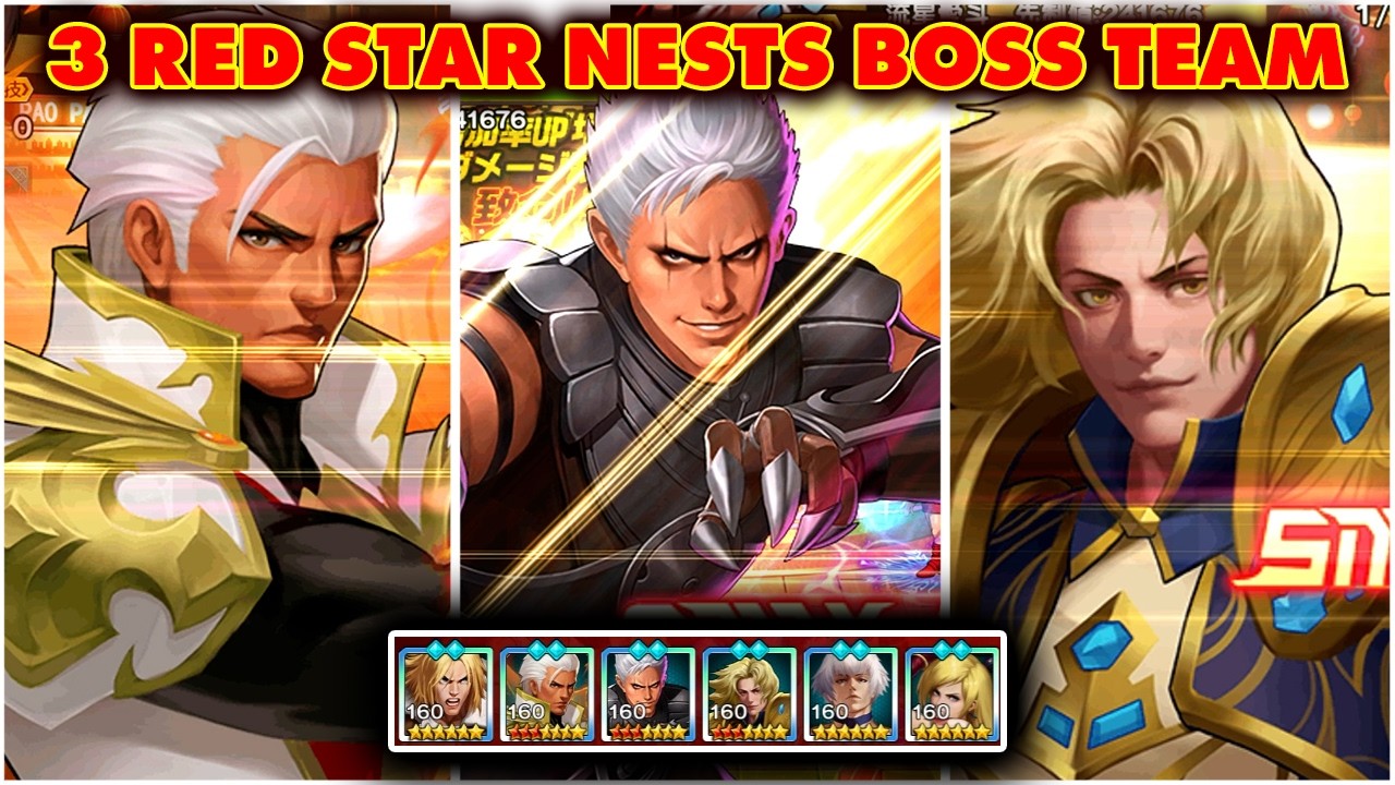✦ KOF 98 UM OL ✦ 3 Red Star Boss Trio Team in 2026 Meta! Krizalid, Igniz & Zero |JP Ver [クリザリッド進化]