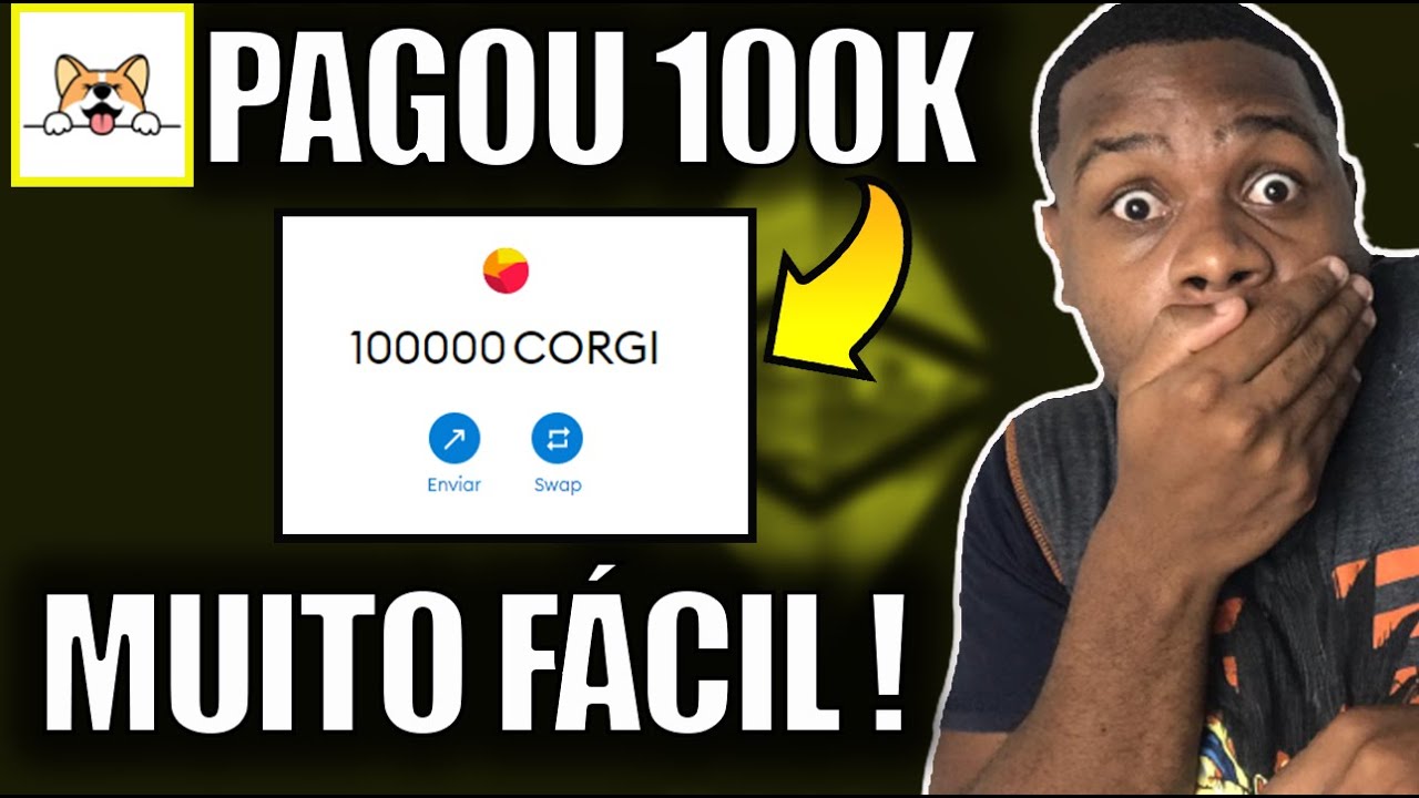 AIRDROP PAGANDO NA HORA GANHEI 100 MIL CORGIDOGE INSTANT&Acirc;NEAMENTE NA METAMASK OU TRUSTWALLET