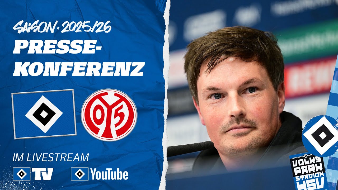 RE-LIVE: PRESSEKONFERENZ | HSV vs. FSV Mainz 05 I 6. Spieltag