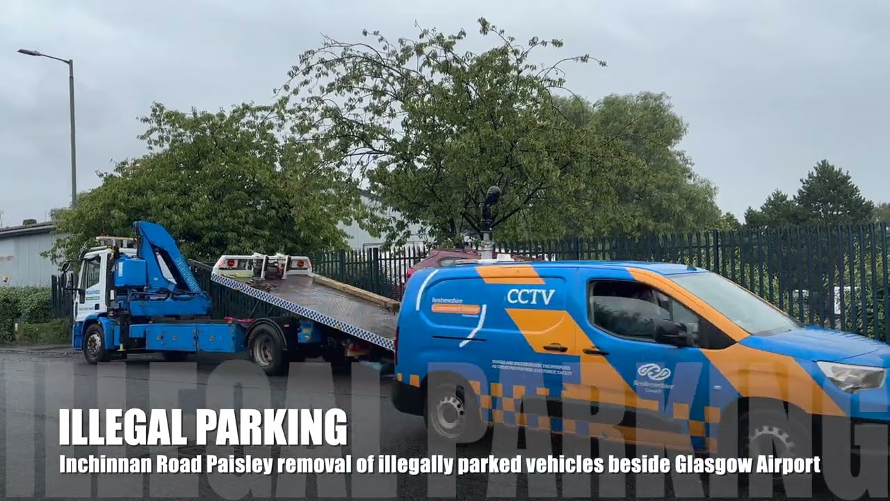 Illegal Parking Crackdown at Glasgow Airport