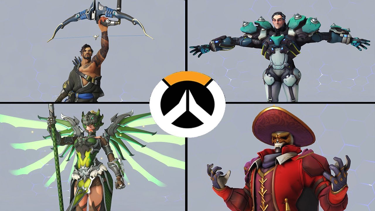 Overwatch Anniversary 2020 - All the New Skins, Dances & Items!