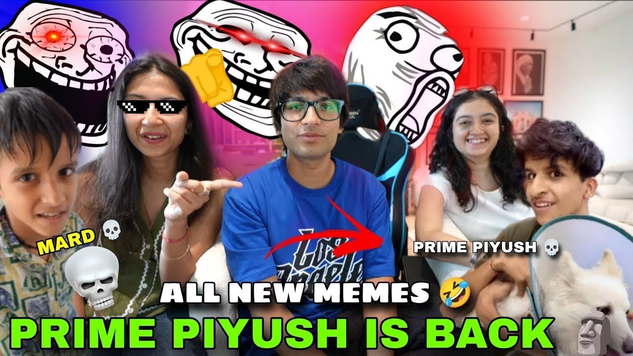 💀 SIGMA MARD X PRIME PIYUSH 🍷 | THE ULTIMATE MEMEVERSE 🔥🤣