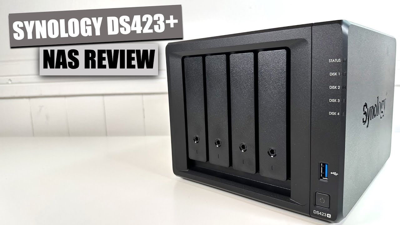 Обзор NAS-сервера Synology DS423+!
