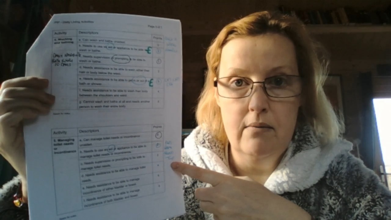 Mini Guide 1 - PIP & ADP Claim Form - Managing Toileting