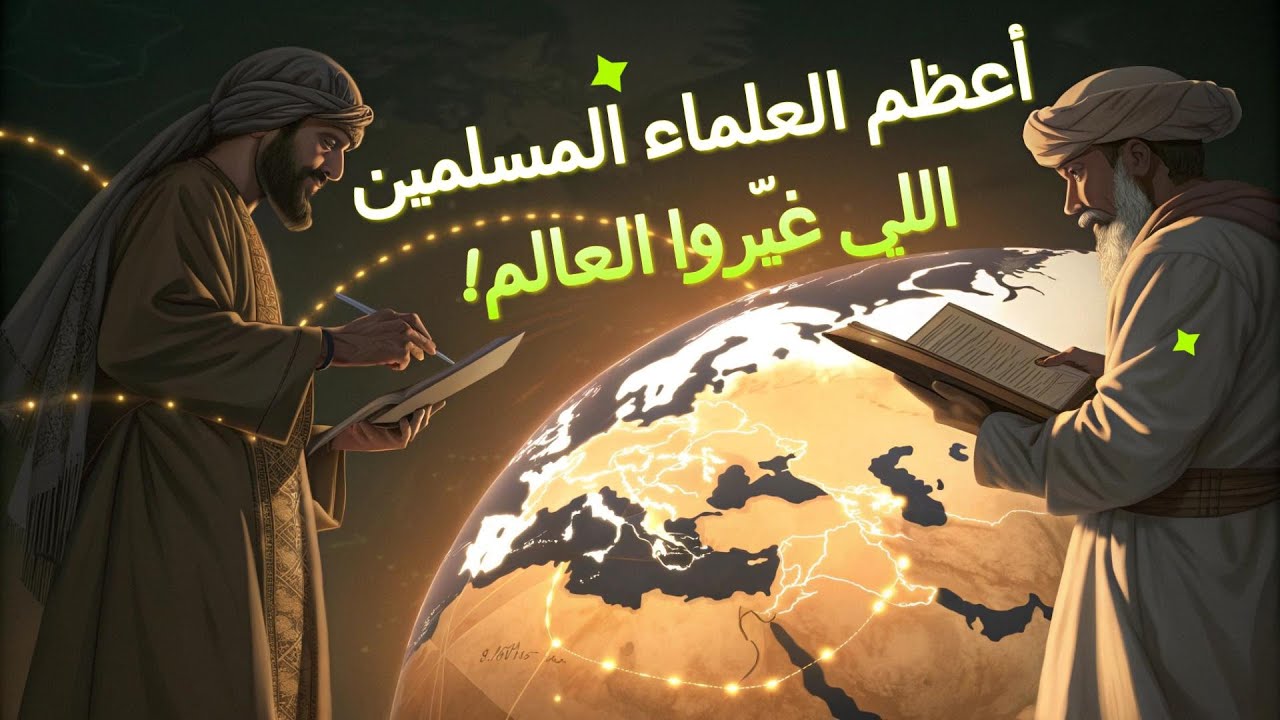أعظم العلماء المسلمين اللي غيّروا العالم! 🤯 | قصة عباقرة سبقوا زمانهم