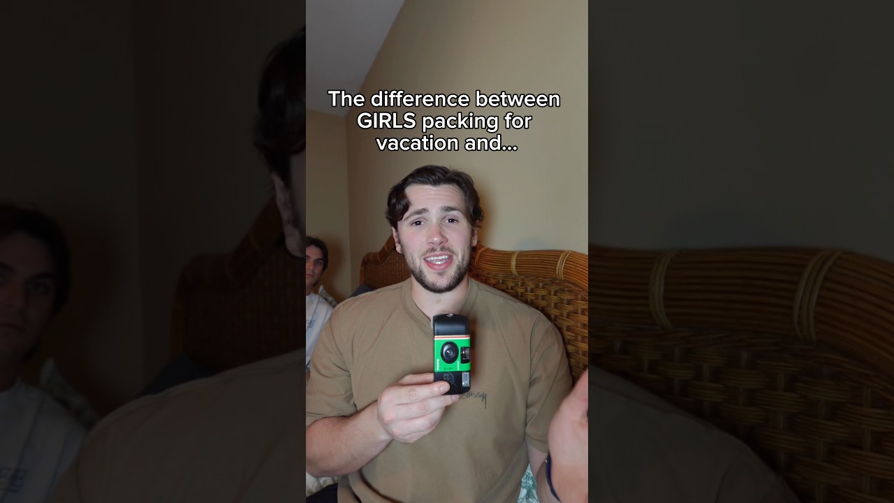 ДЕВУШКИ, собирающиеся в отпуск, против ПАРНЕЙ, собирающихся в отпуск… 😭😭