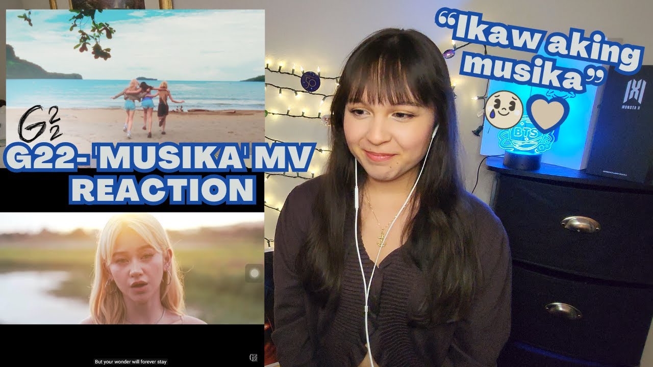 G22 'MUSIKA' OFFICIAL VISUALIZER | REACTION