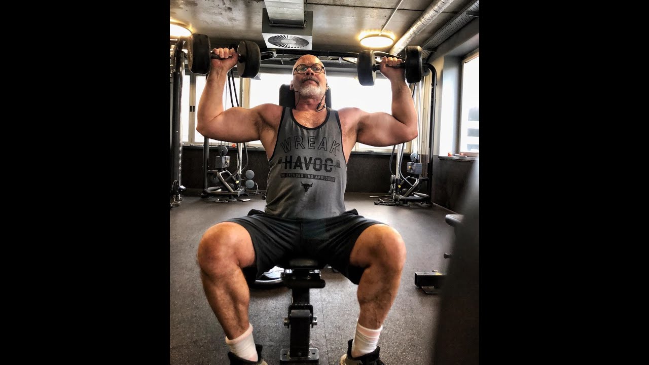 The old man is amazing, he keeps the spirit for a healthy body