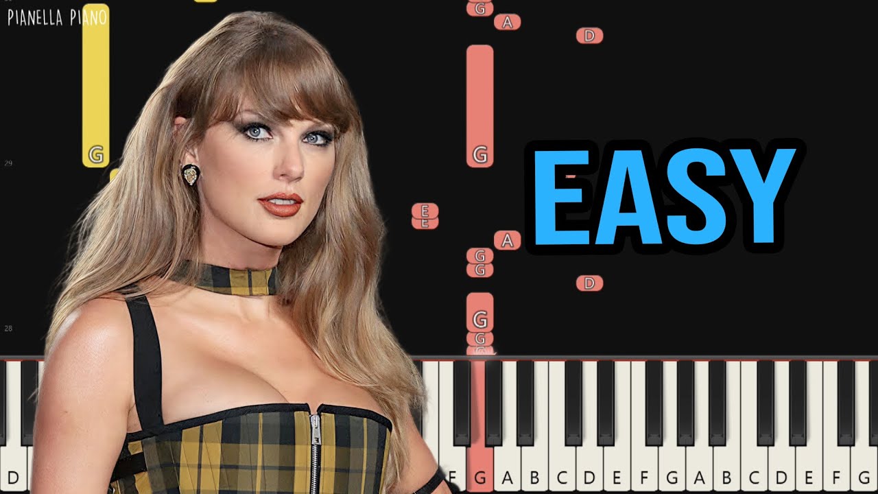 Taylor Swift - End Game (ft. Ed Sheeran, Future) | EASY Piano Tutorial by Pianella Piano