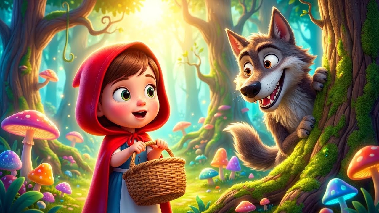 Little Red Riding Hood Full Story – Animated Story for Kids