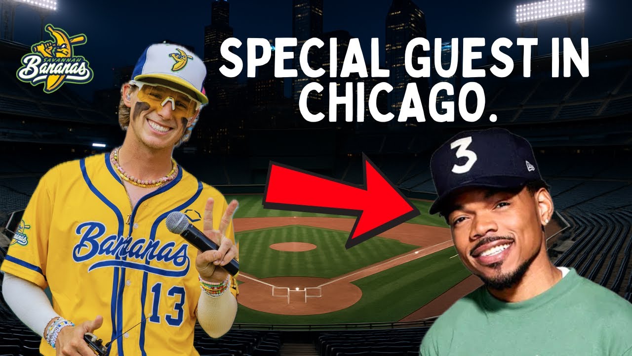 I Played In The White Sox Stadium With The Savannah Bananas (Chance The Rapper Shows Up)