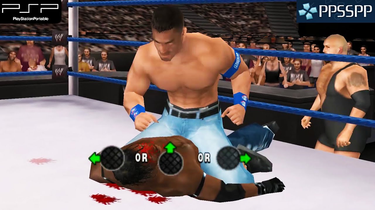 WWE SmackDown vs. Raw 2010 - PSP Gameplay 1080p (PPSSPP)