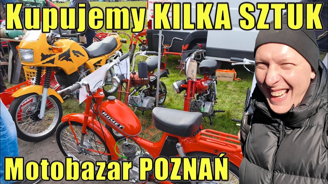 GRUBE zakupy na MOTOBAZAR POZNAŃ 😁😁 ZŁOTA KARTA nareszcie w UŻYCIU 💥💥