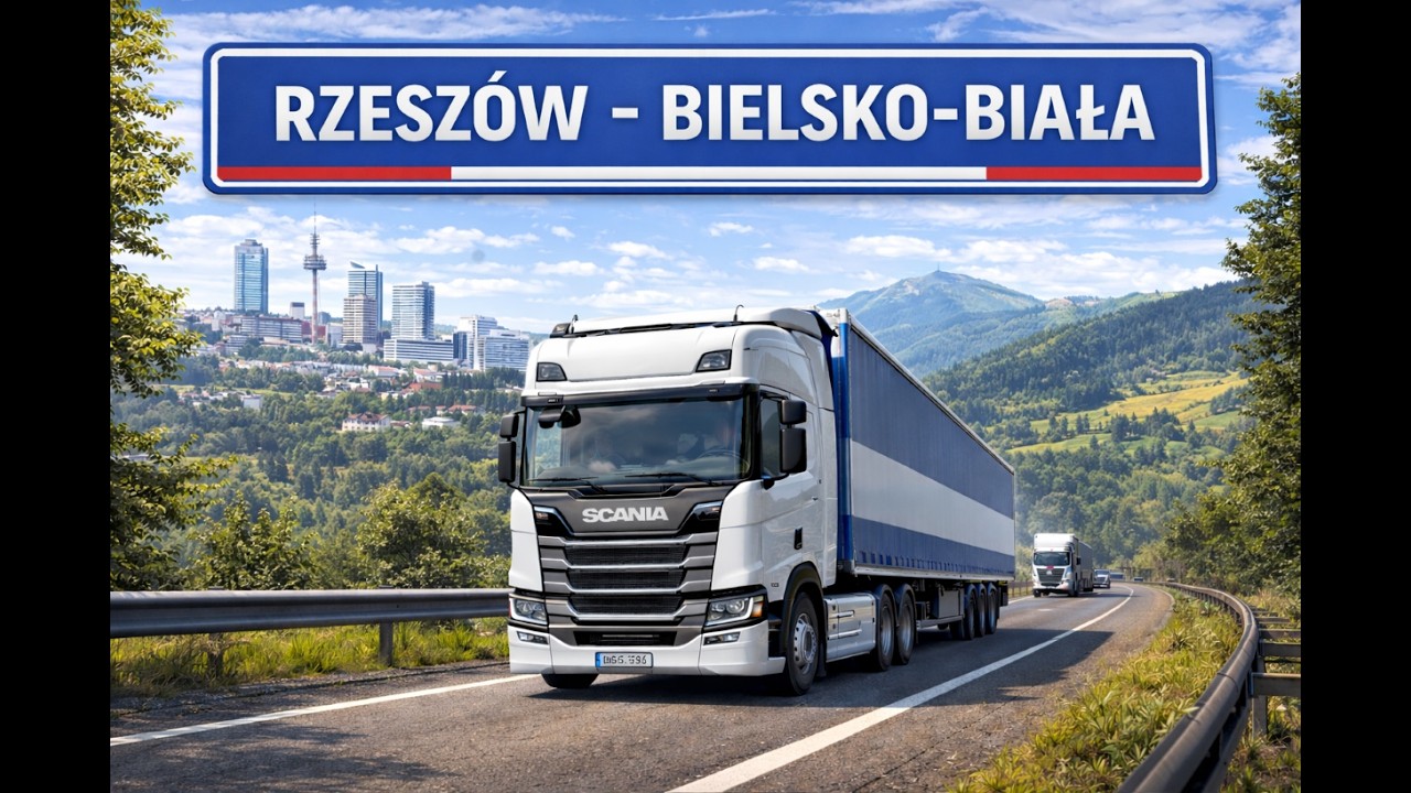 ETS2 Rzeszów  Bielsko  Biała ||Betonowe schody ||