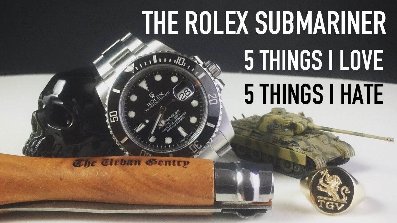 Top 5 Things I Love & Hate About My Rolex Submariner + Bloopers - 116610LN Ceramic Luxury Dive Watch