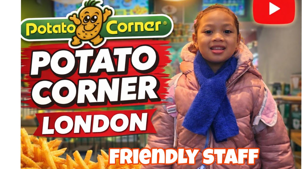 Potato Corner London | Worth It Ba?| Kumain Kami sa Potato Corner | Kids Approved!