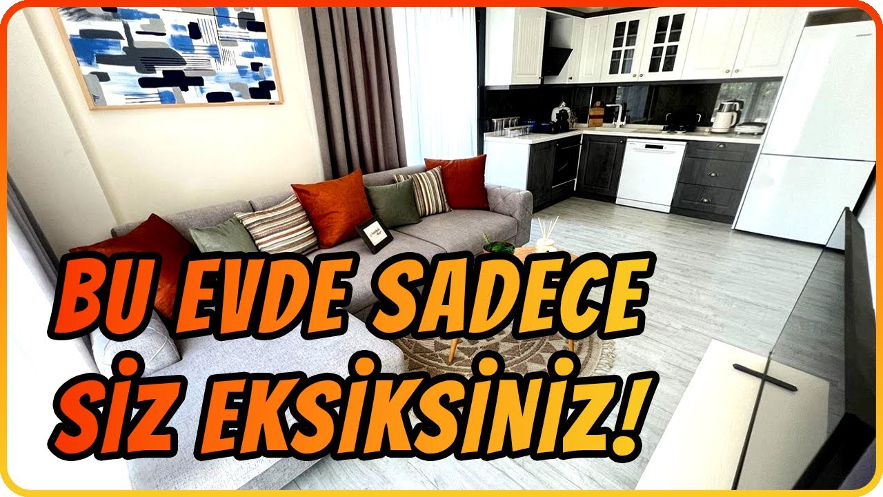 Bu Evde Sadece Siz Eksiksiniz! Didim Çamlık'ta 1+1 Daire