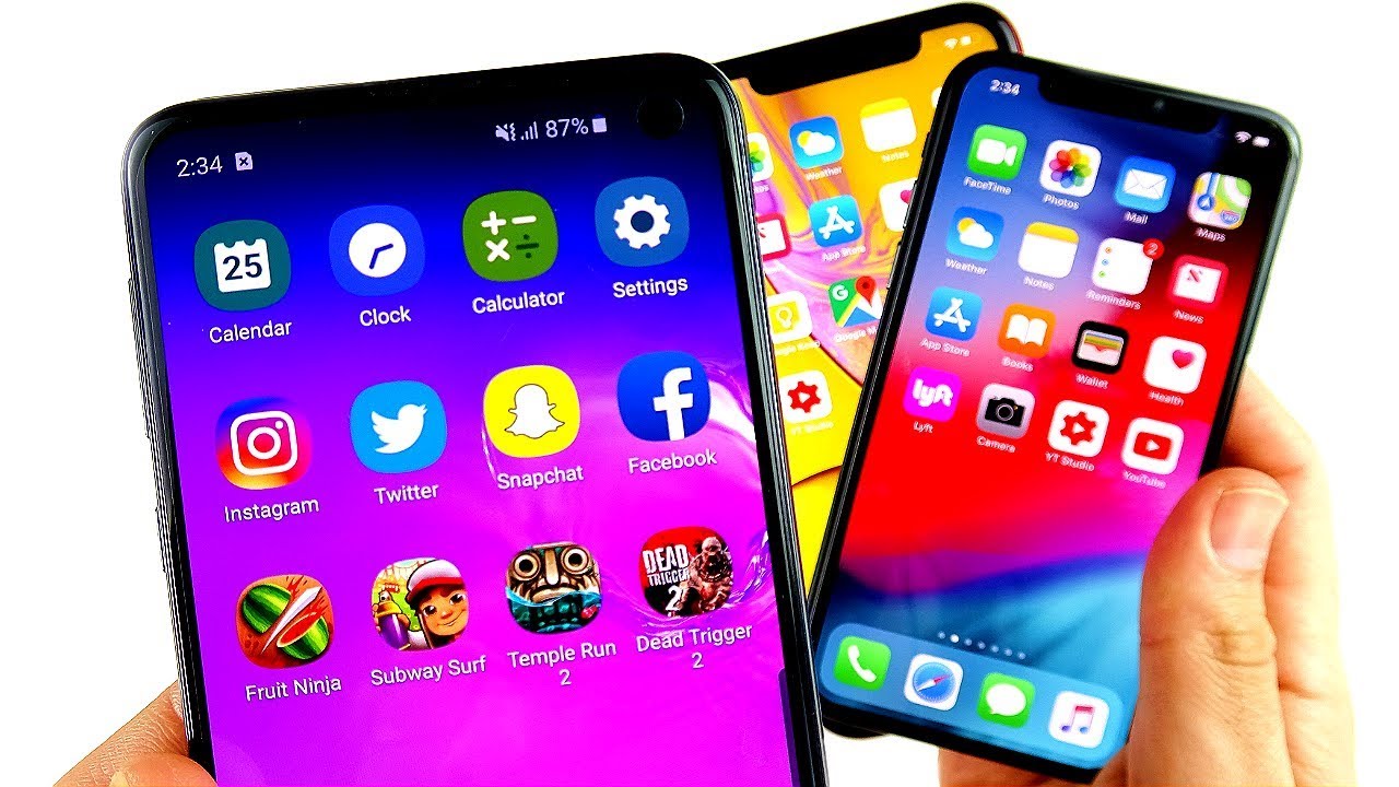 Why Galaxy S10e is better than iPhone XR and XS?
