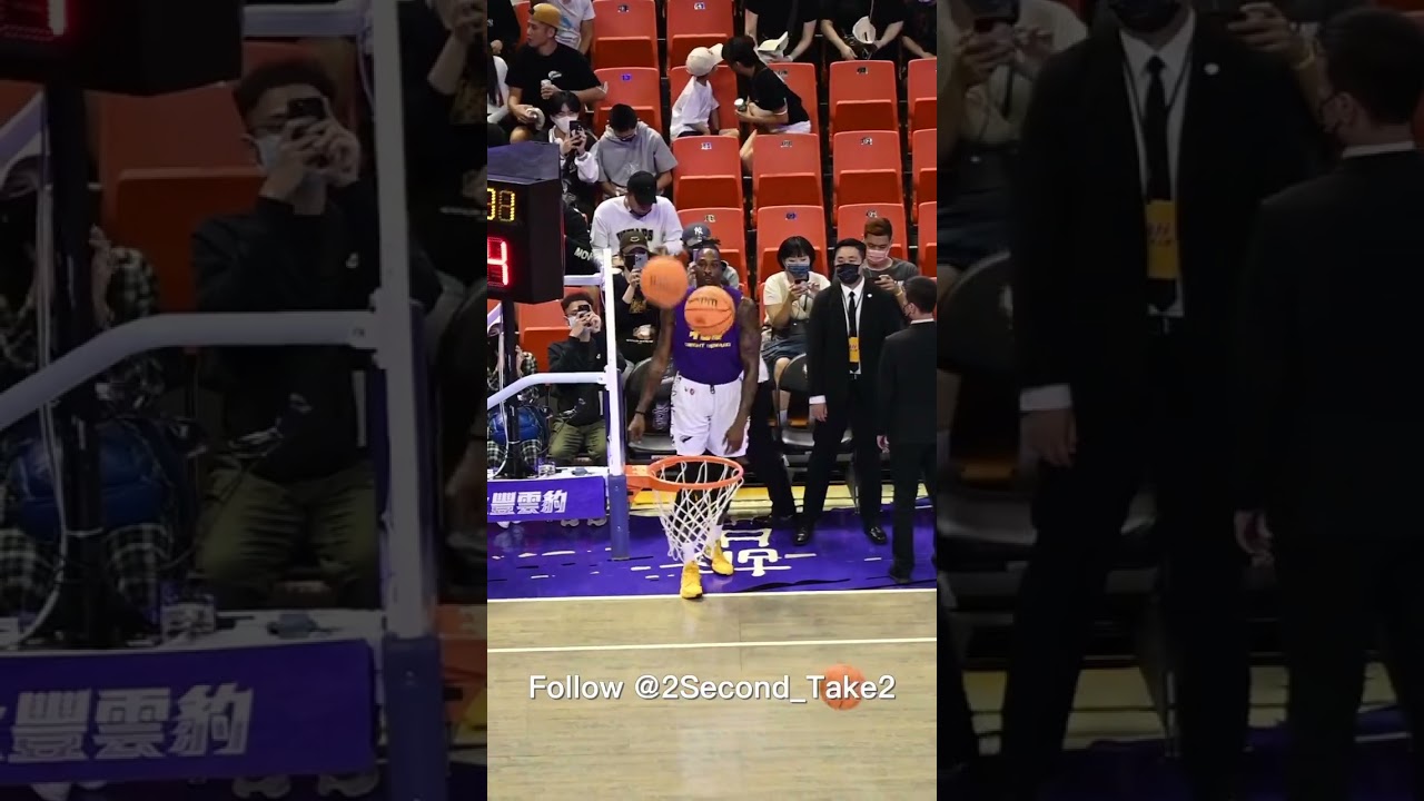 Is Dwight Howard a shooter? 霍華德是射手嗎🤔 #dwighthoward #魔獸 #t1 #桃園雲豹 #熱身 #warmup #secondtake