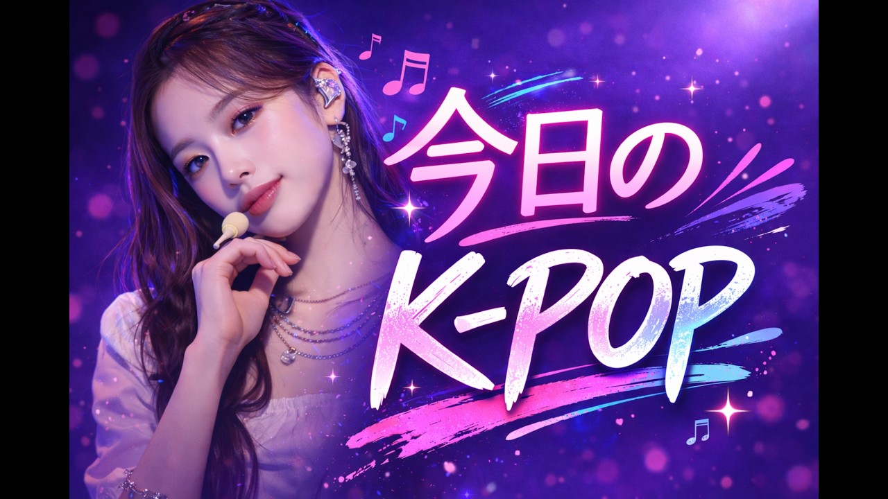 最近流行りのK-POP🎧 カフェ・掃除BGMにおすすめ