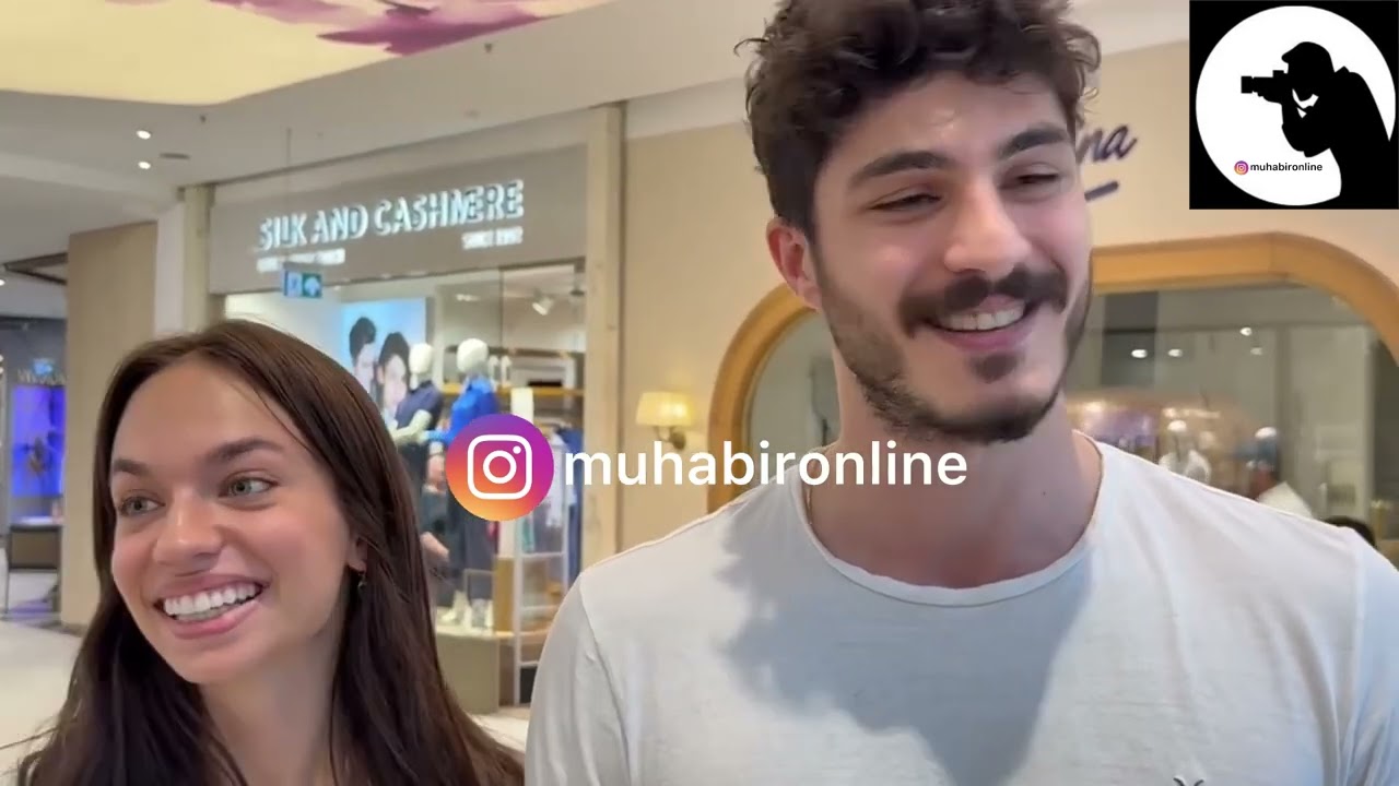 Dizi setinde başlayan aşk... Enes Koçak ve Eylül Tumbar AVM’de görüntülendi..