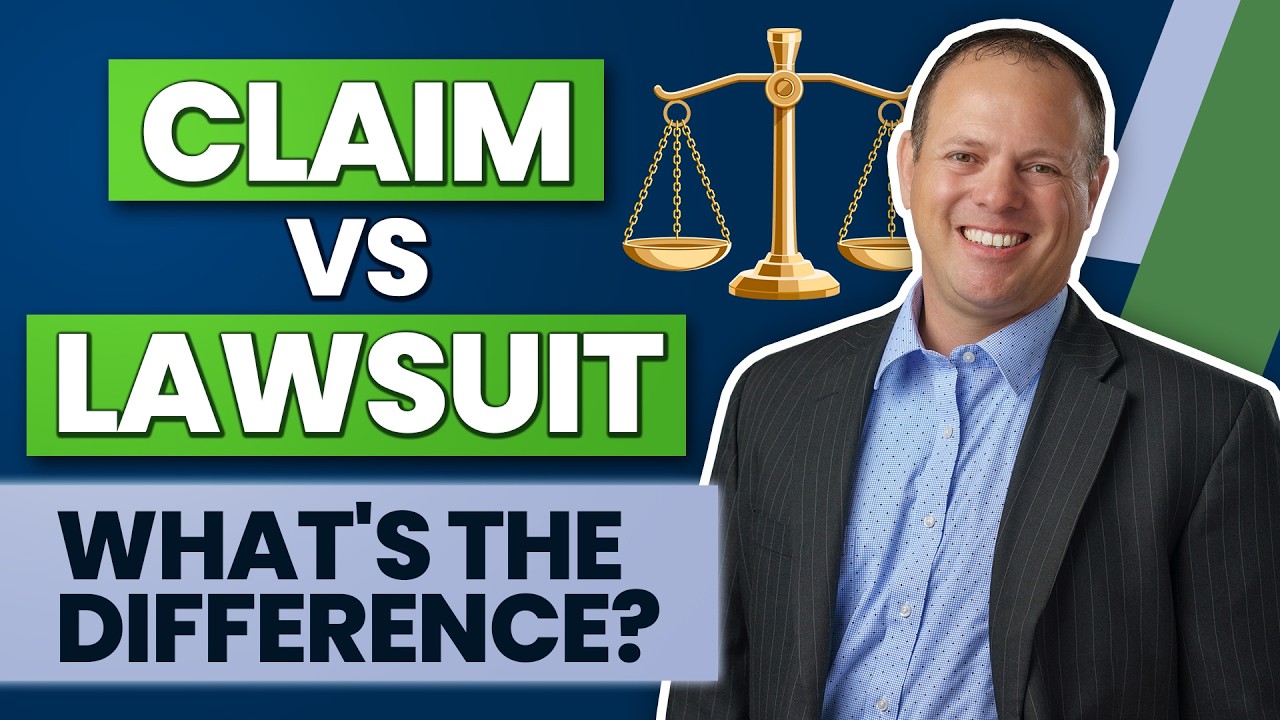 What is the Difference Between Filing a Claim and Filing a Lawsuit?