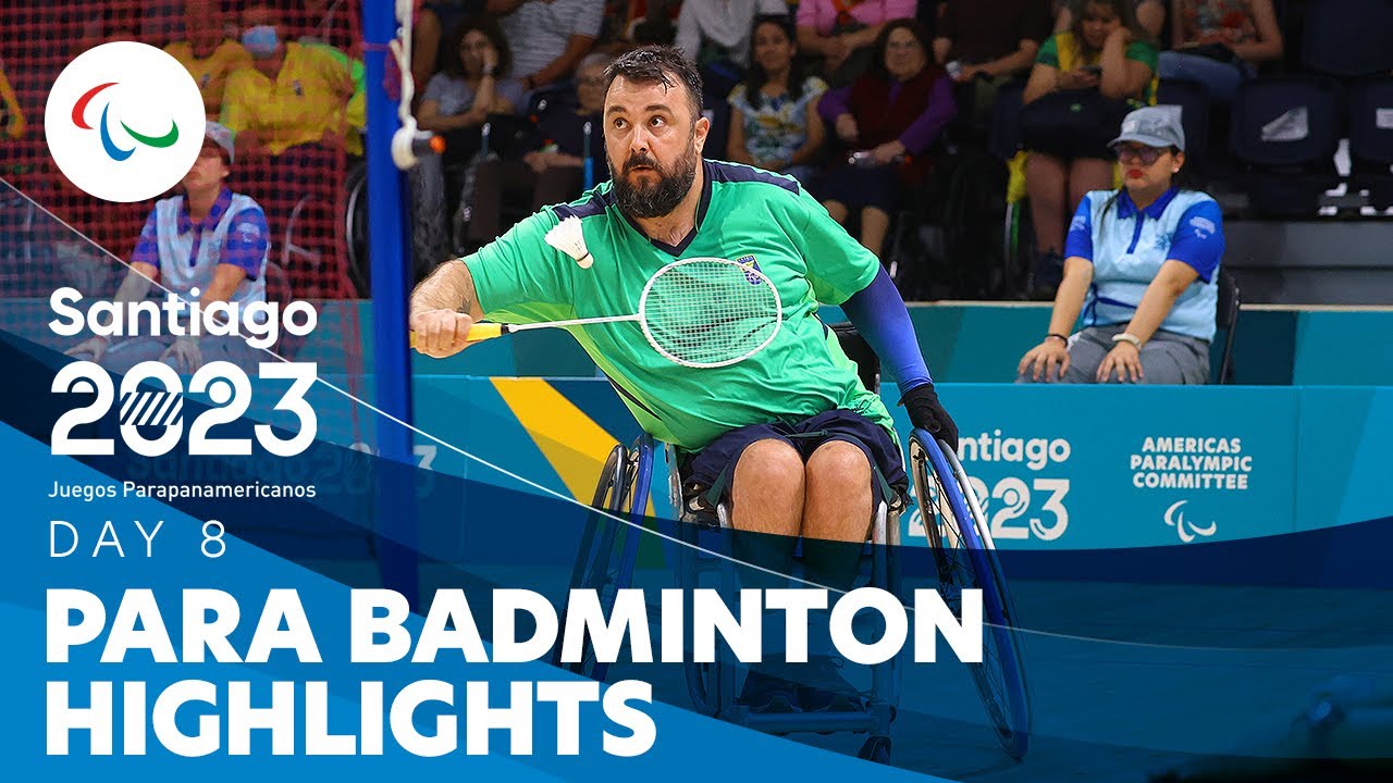 Para Badminton- Day 8 Highlights | Santiago 2023 Parapan American Games