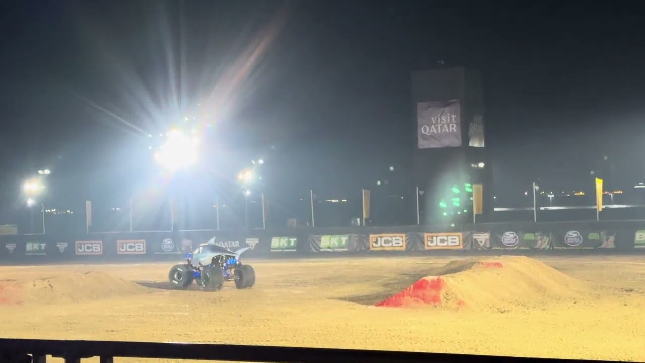 Braxton James Gamer: Megalodon Freestyle Competition | Monster Jam Doha 