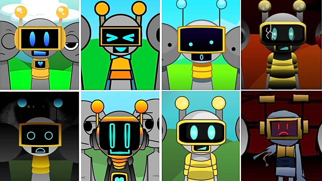 Incredibox - Sprunki but only FUN BOT in ALL Different Mods.Episode 2