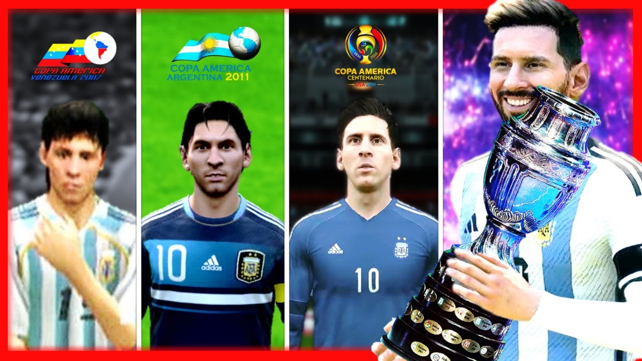 GANE LA COPA AMERICA con MESSI en CADA FIFA