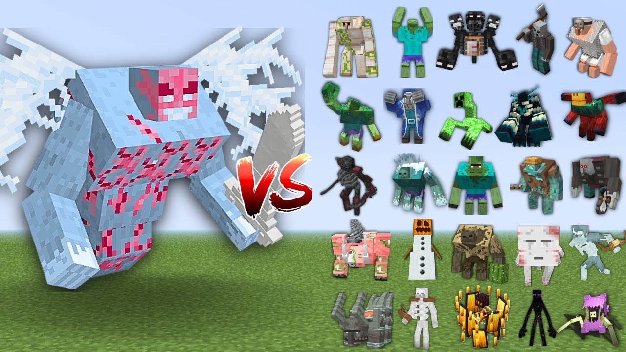 Mutant Vex vs All Mutant Mobs in Minecraft Mob Battle