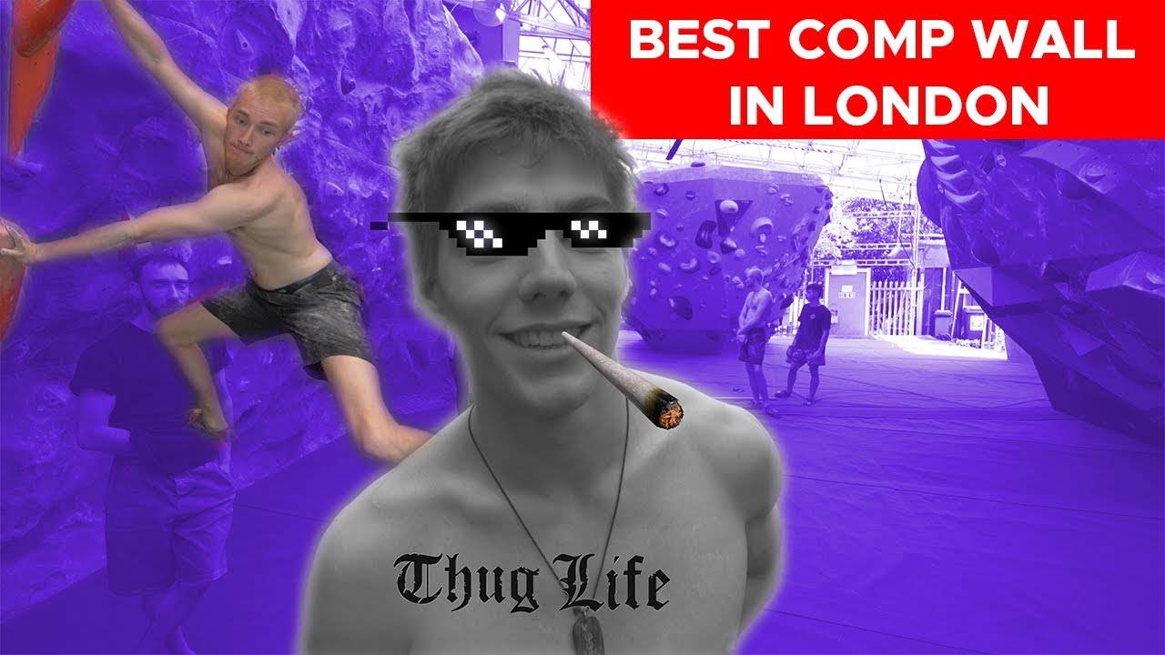 Can they handle the hardest competition wall in London? || BoulderingBobat