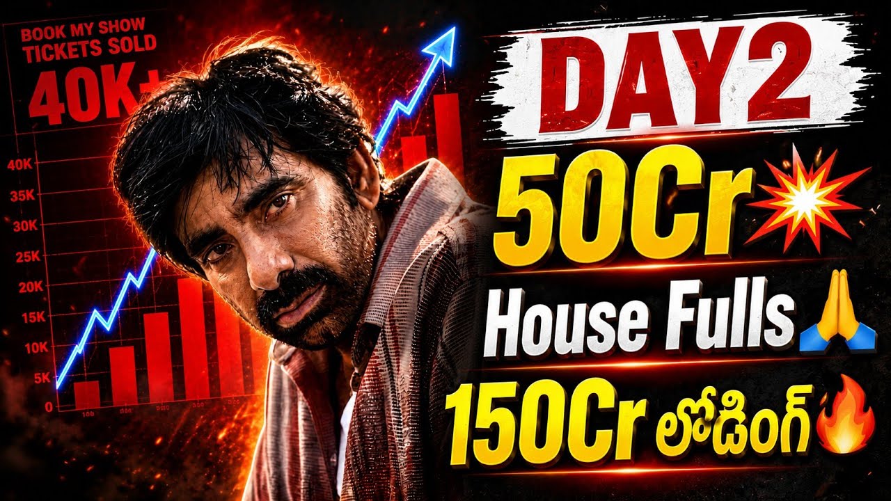 IRUMUDI DAY 2 Collections❓50Cr💥| Raviteja | Irumudi Boxoffice Collections | Power Of Movie Lover