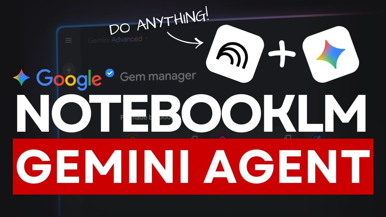 NotebookLM Gemini Agent: Самая МОЩНАЯ комбинация ИИ от Google!