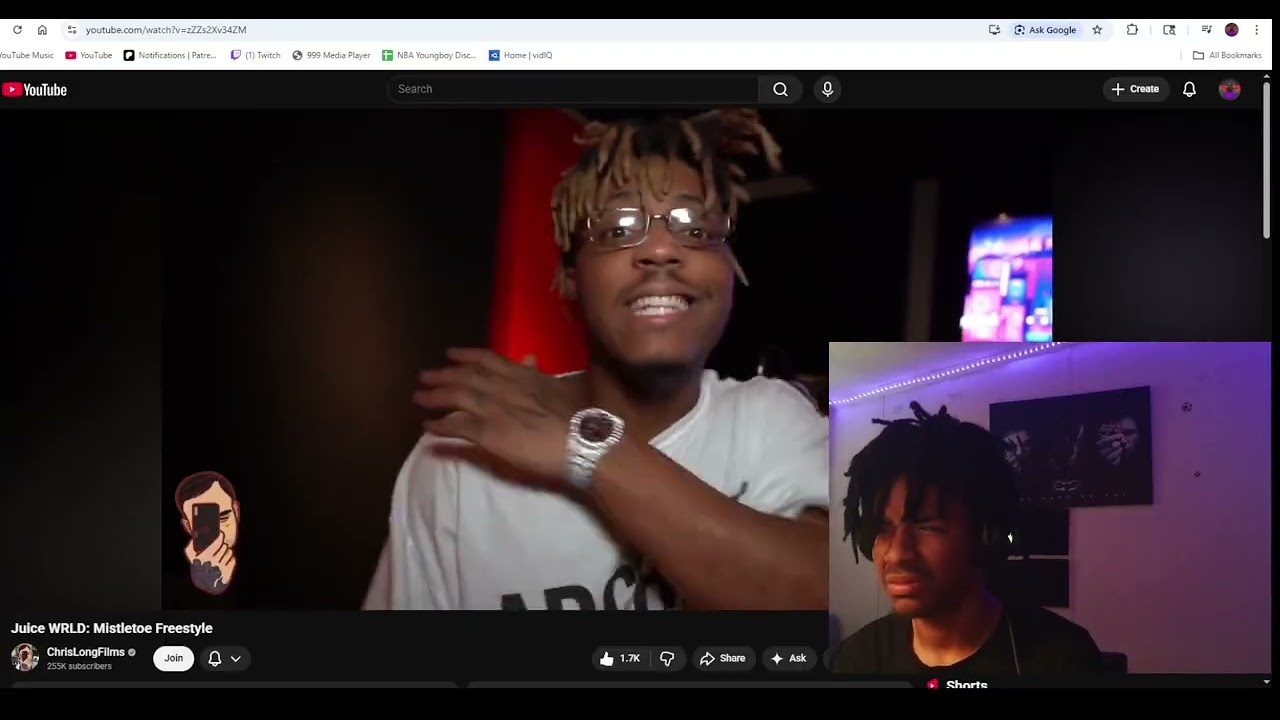 HOW DOES HE DO THIS? Juice WRLD: Mistletoe Freestyle REACTION!!!