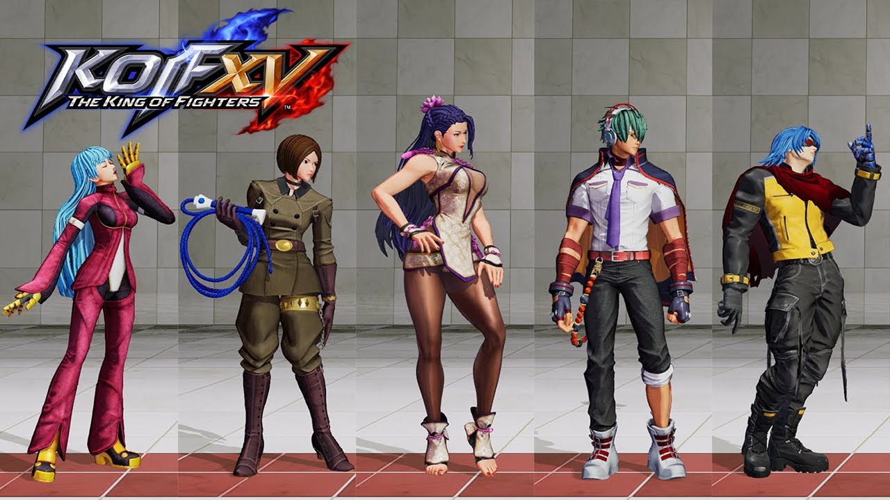 KOF XV - Idle Animation (All Characters)