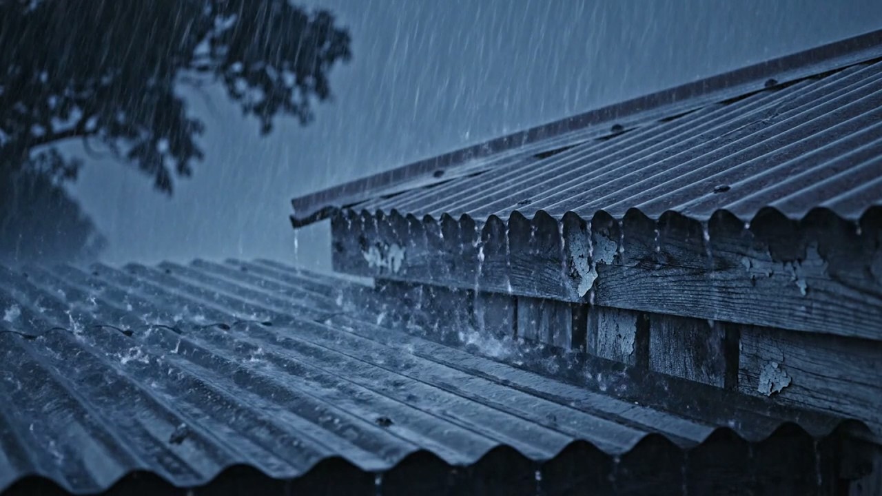 Relax & Sleep Instantly with Sweet Rain and Distant Thunder in the Rainforest - Relaxing White Noise