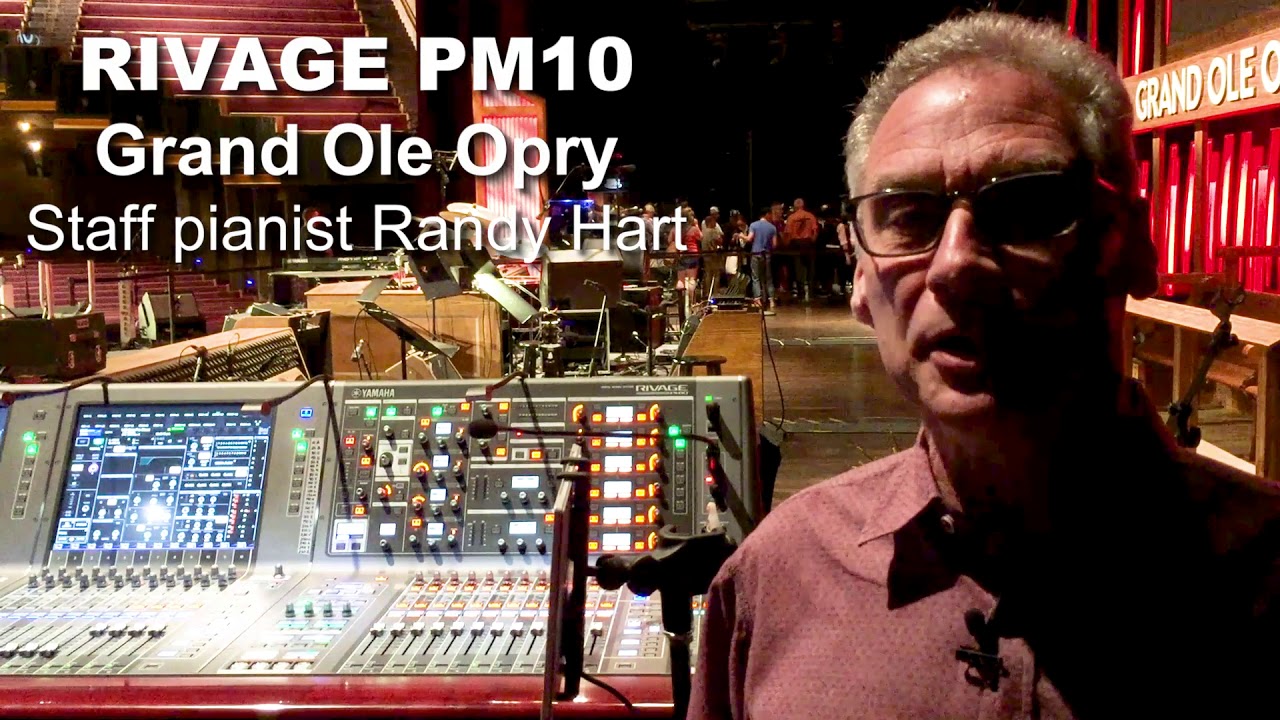 Rivage PM10 at Grand Ole Opry   Randy Heart   piano
