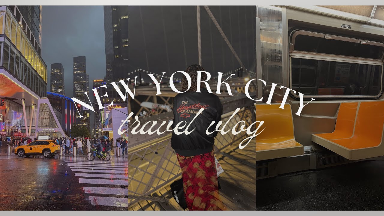 A birthday in NYC ✨ | thrifting, good food & the Brooklyn bridge at night