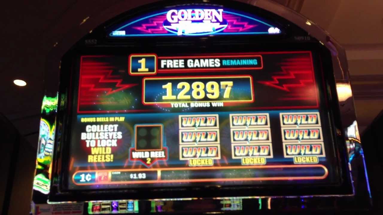 *BIG WIN* GOLDEN FLASH | BALLY - Bullseye Slot Machine Bonus